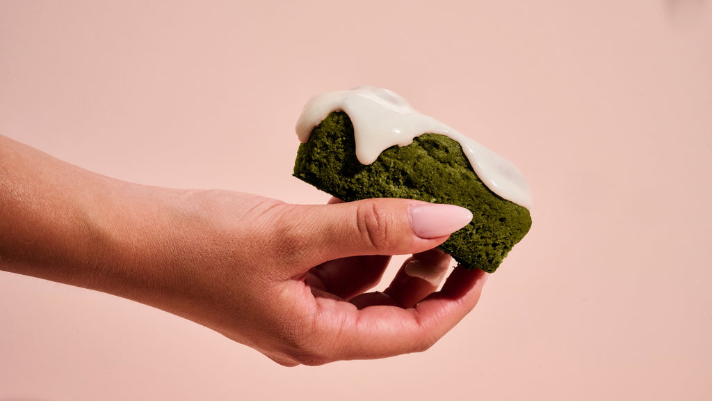 Zitrone-Matcha Kuchen